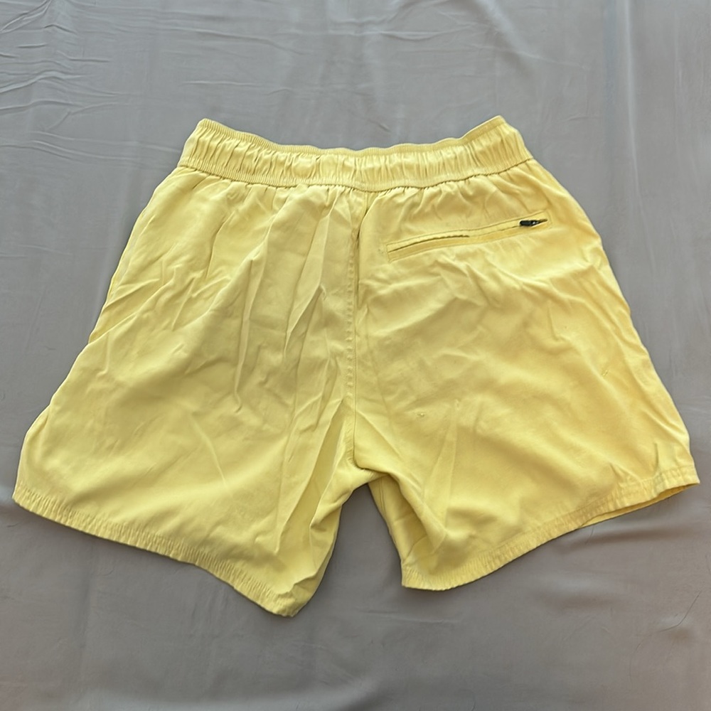Bright Yellow Ripzone Swim Trunks - Picture 2 of 3
